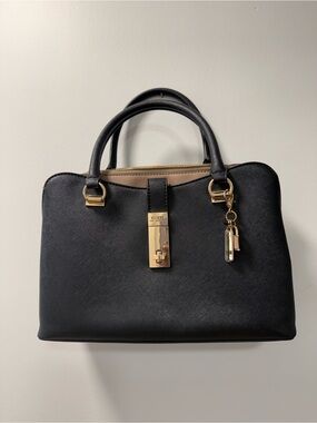 GUESS Black Cassius Satchel